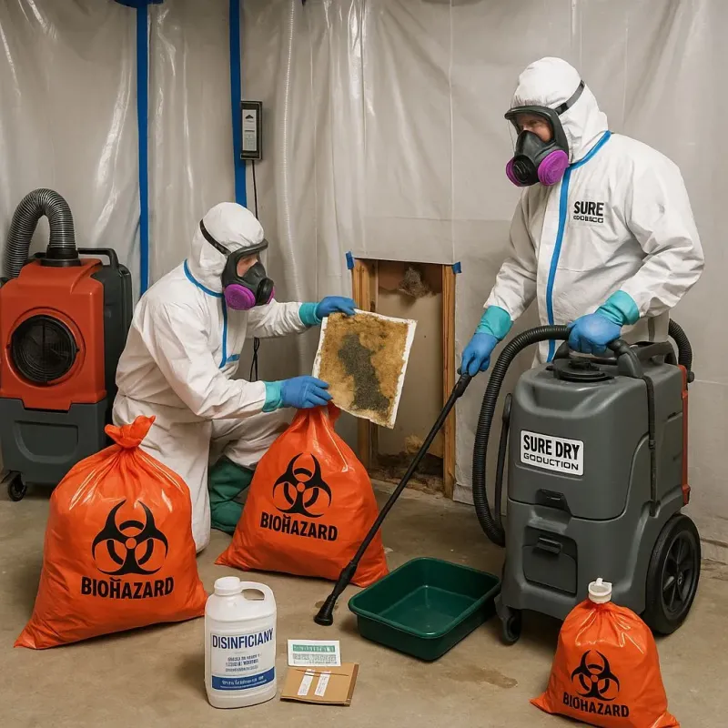 Contaminated Water Handling Protocols process in Marshall, TX