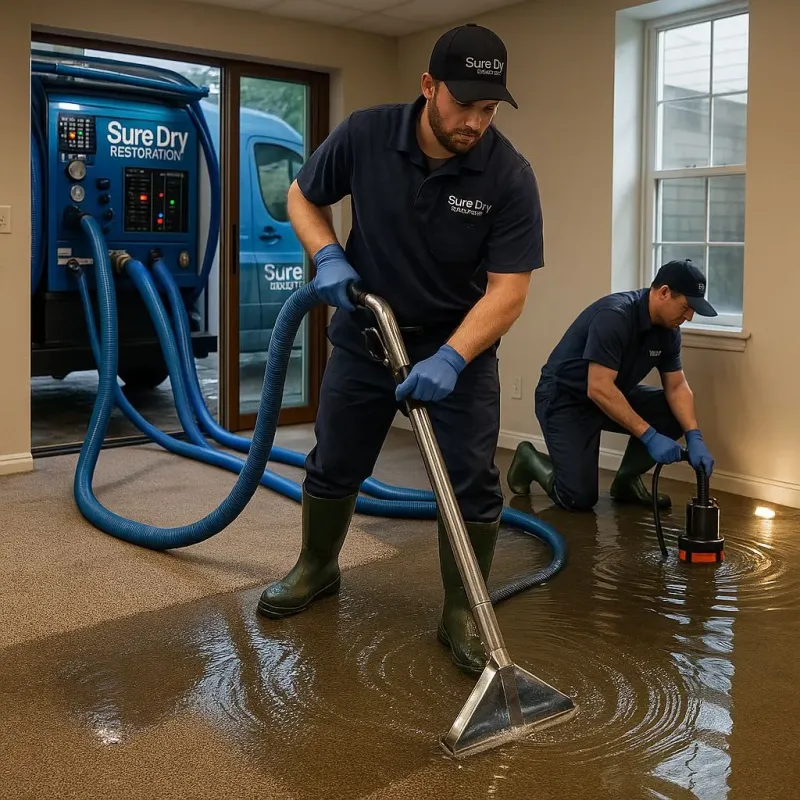 Water Extraction and Removal process in Marshall, TX